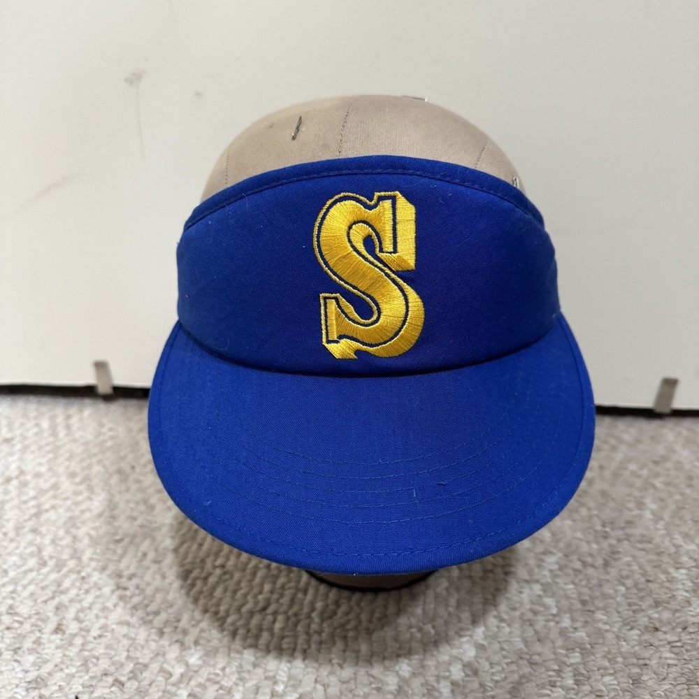 Vintage Seattle Mariners Sports Specialties MLB Adjustable Visor Blue